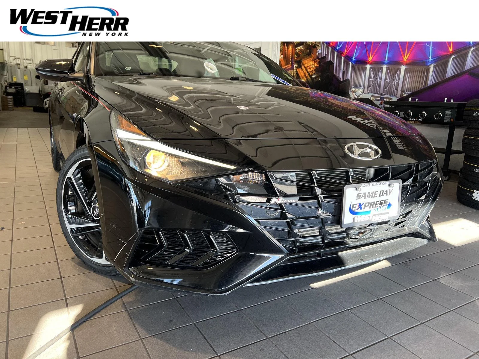 Used 2023 Onyx Black Hyundai N Line image 1