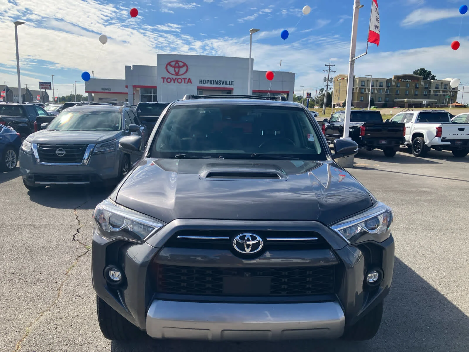 Used 2022 Magnetic Gray Metallic Toyota TRD Off Road Premium image 2