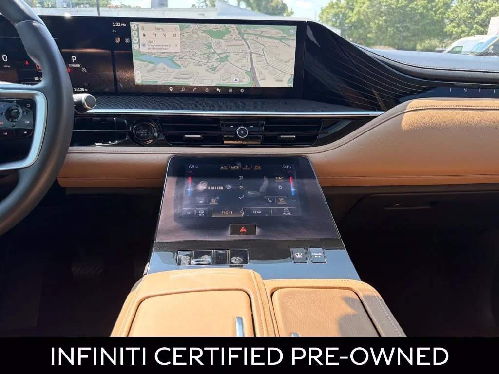 Certified Used 2025 Black Obsidian INFINITI LUXE image 6