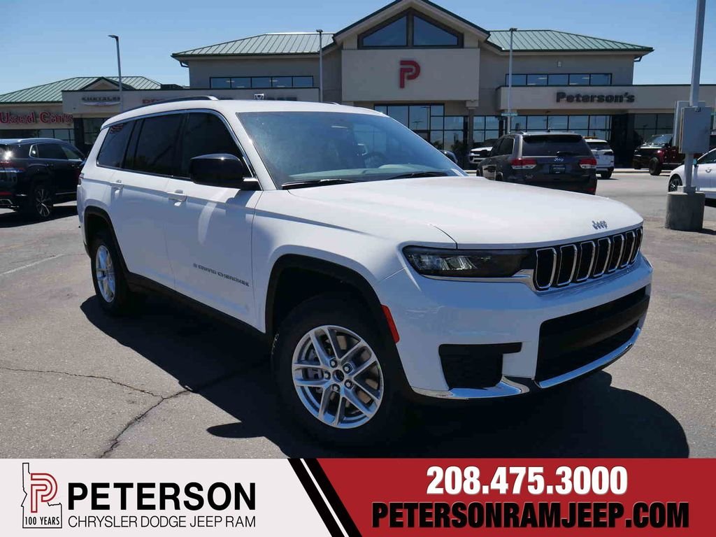 New 2026 Bright White Clearcoat Jeep Laredo X image 1