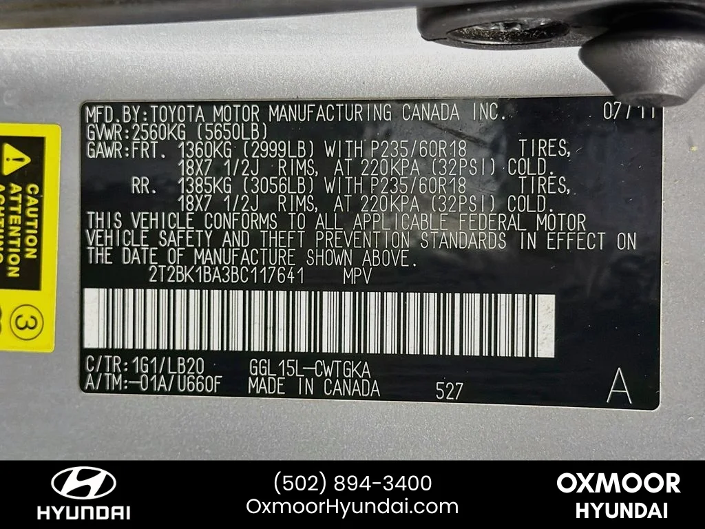 Used 2011 Tungsten Pearl Lexus Base image 33
