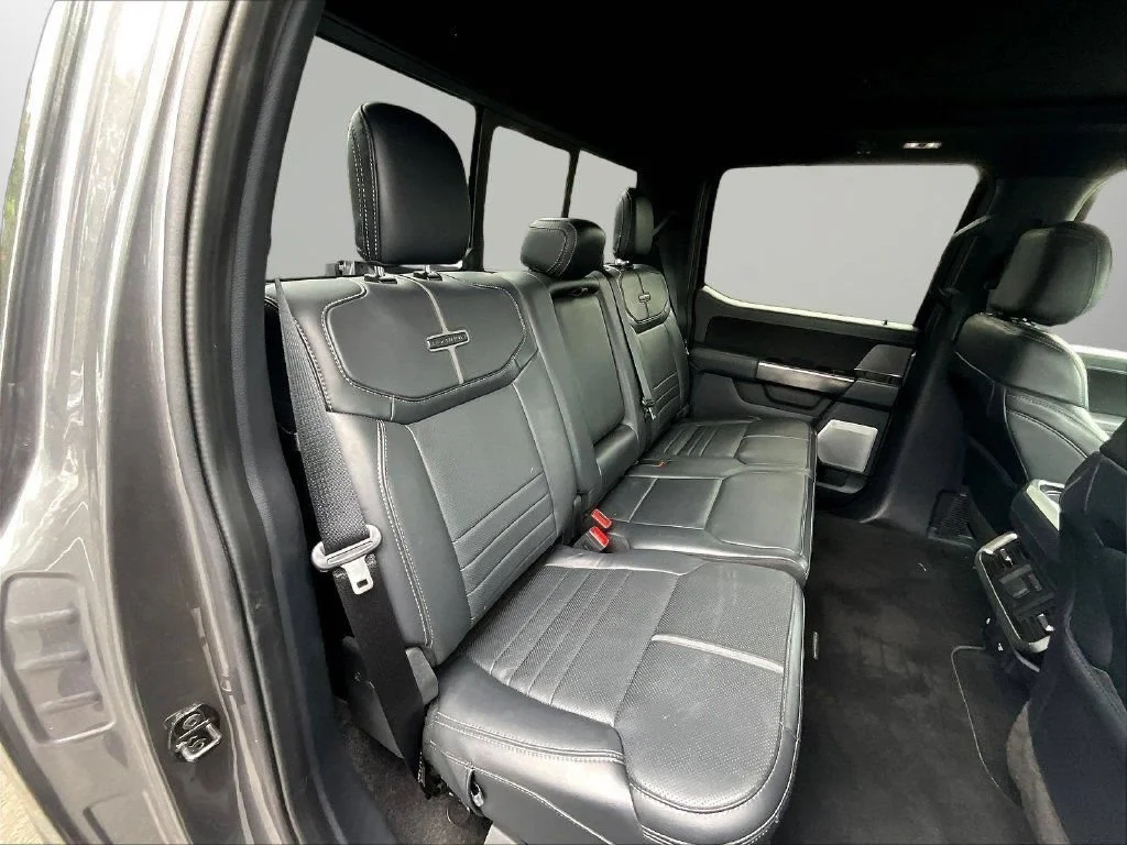 Used 2022 Gray Metallic Ford Platinum image 28