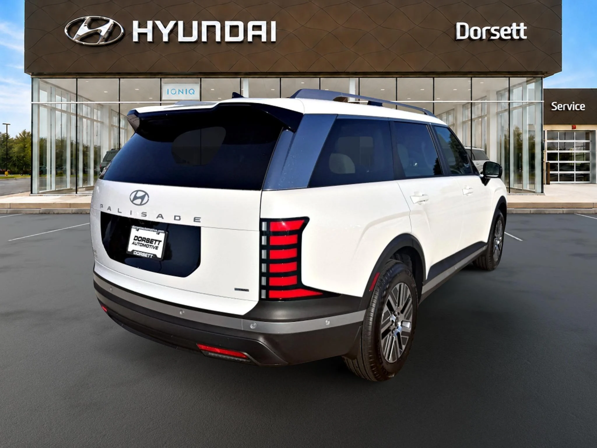 New 2026 Creamy White Pearl Hyundai SEL Premium 7P image 6