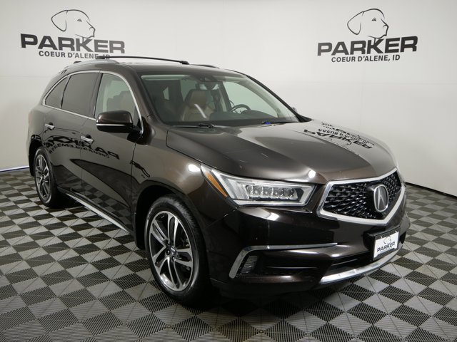 Used 2017 Crystal Black Pearl Acura w/ Advance Pkg image 4