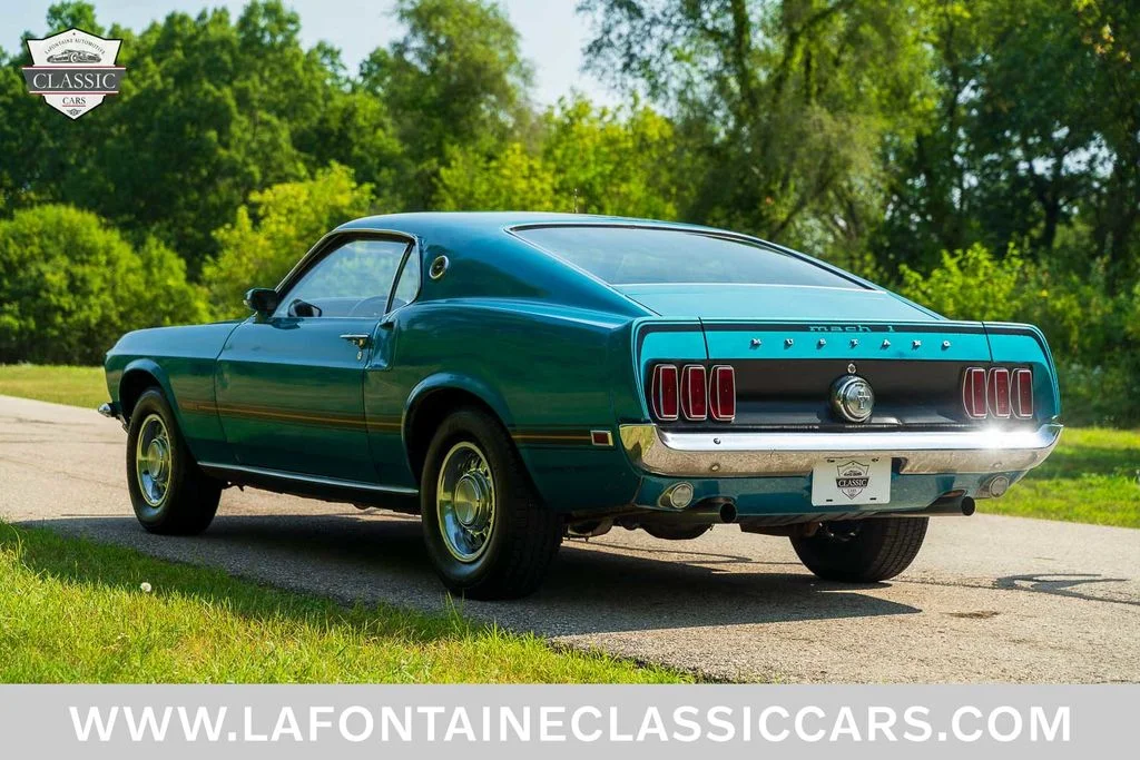 Used 1969 Blue Ford Mach 1 image 24
