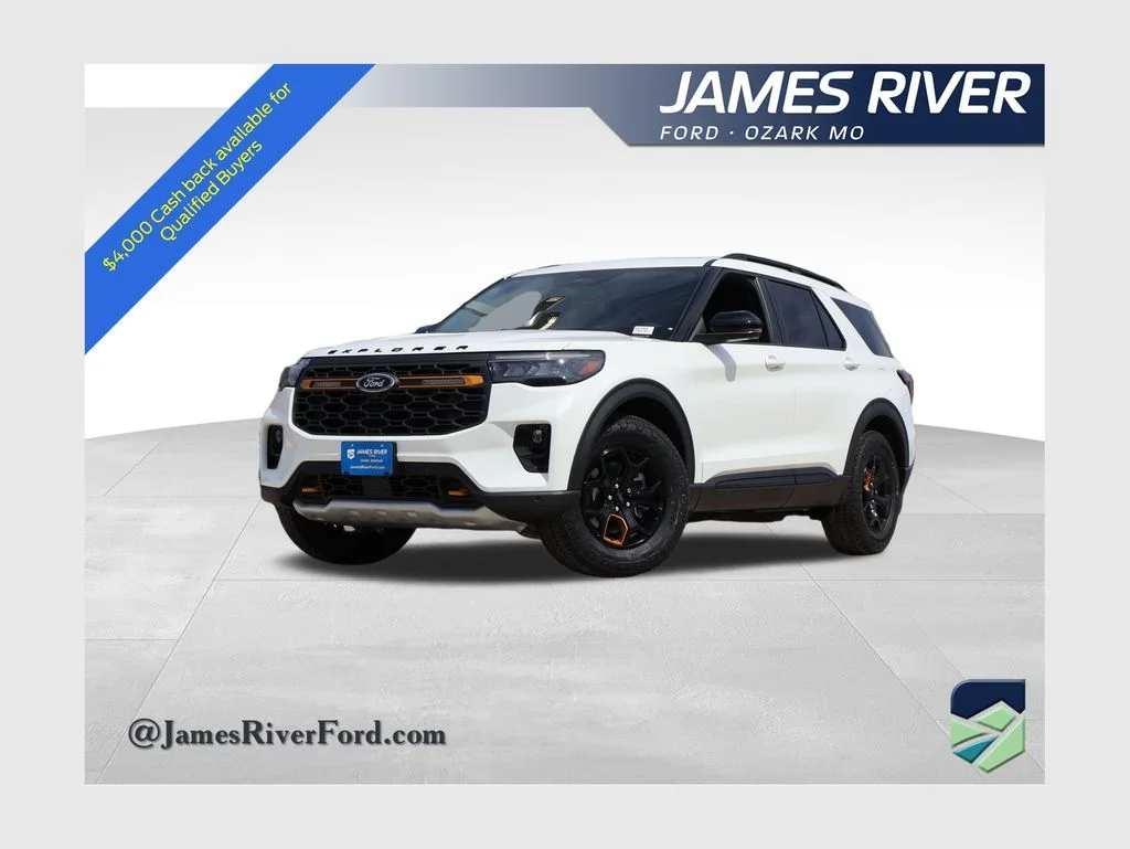 New 2026 Star White Metallic Tri-Coat Ford Tremor® image 1