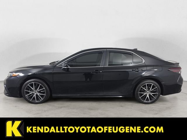 Used 2022 Black Toyota SE image 2