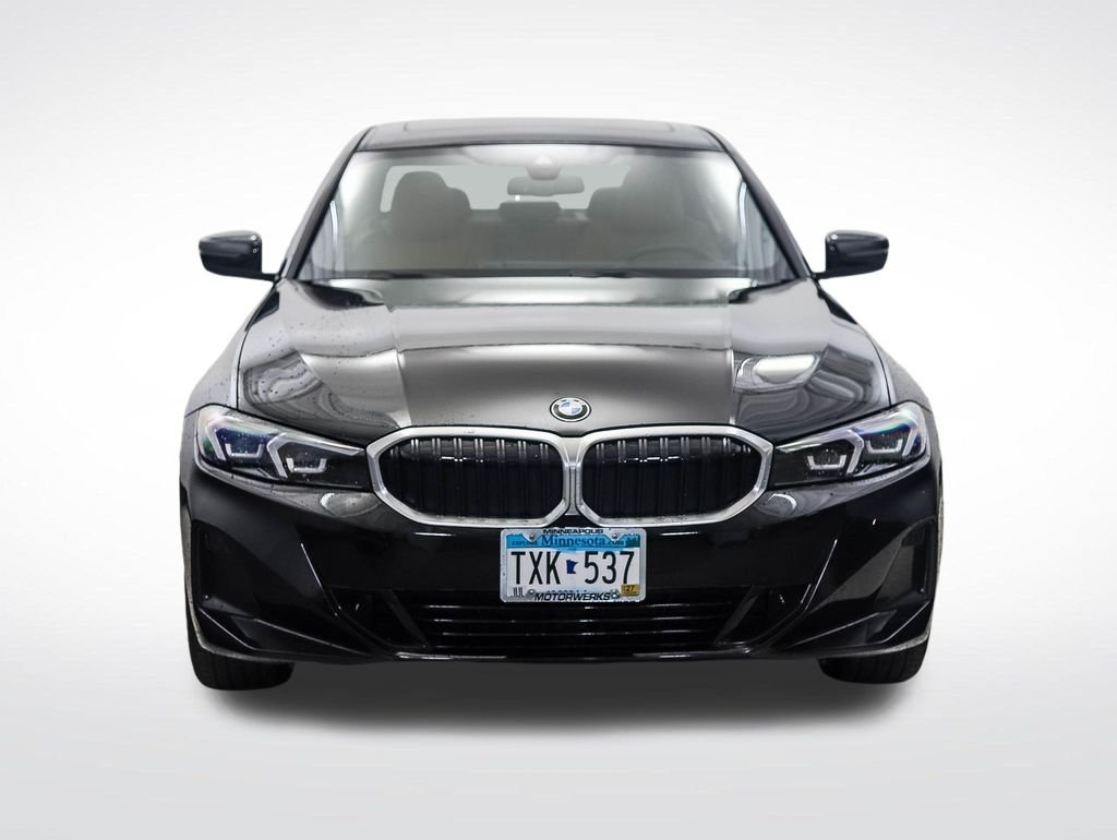 Certified Used 2025 Jet Black BMW 330i xDrive image 8