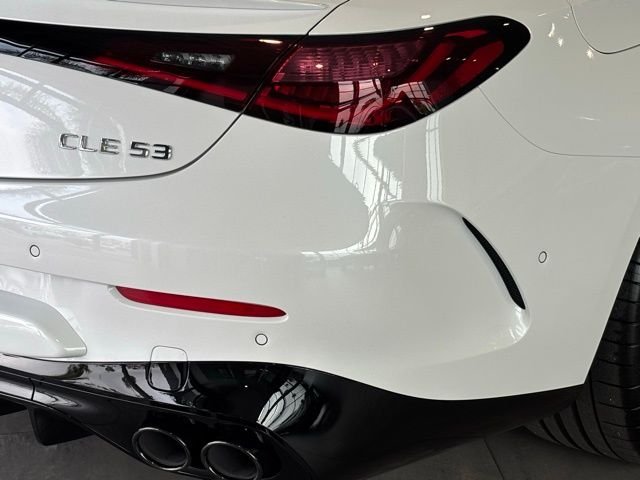 New 2026 MANUFAKTUR Moonlight White Metallic Mercedes-Benz AMG® CLE 53 4MATIC+ Cabriolet image 6
