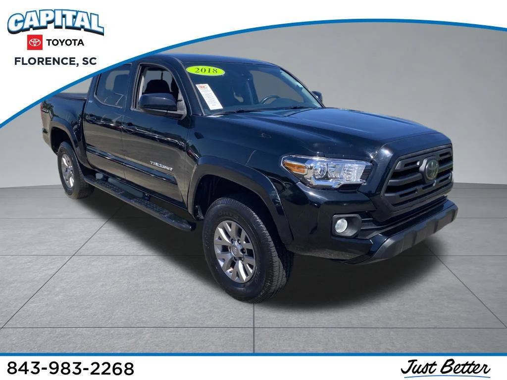 Used 2018 Black Toyota SR5 image 1