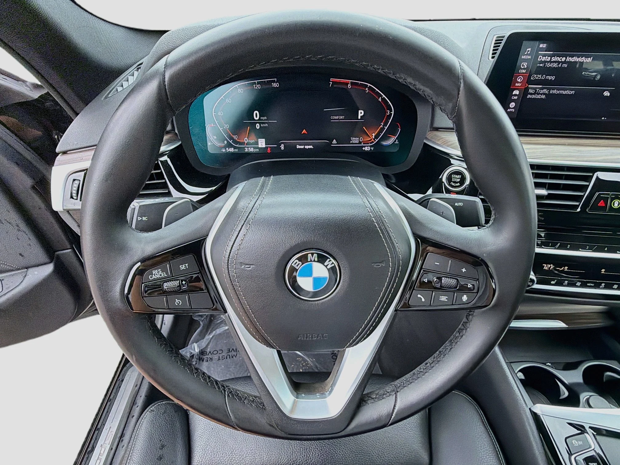 Used 2020 Black Sapphire Metallic BMW 530i image 40