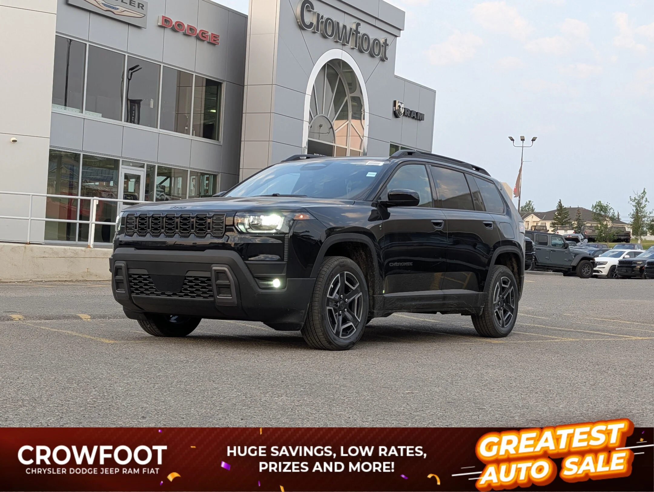 New 2026 Black Jeep Laredo - - Hybrid - Mopar Interior Protection Pkg - Adaptive Cruise - 12.3 Display & More! image 1