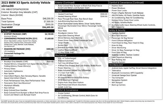 Certified Used 2023 Brooklyn Gray BMW xDrive30i image 21