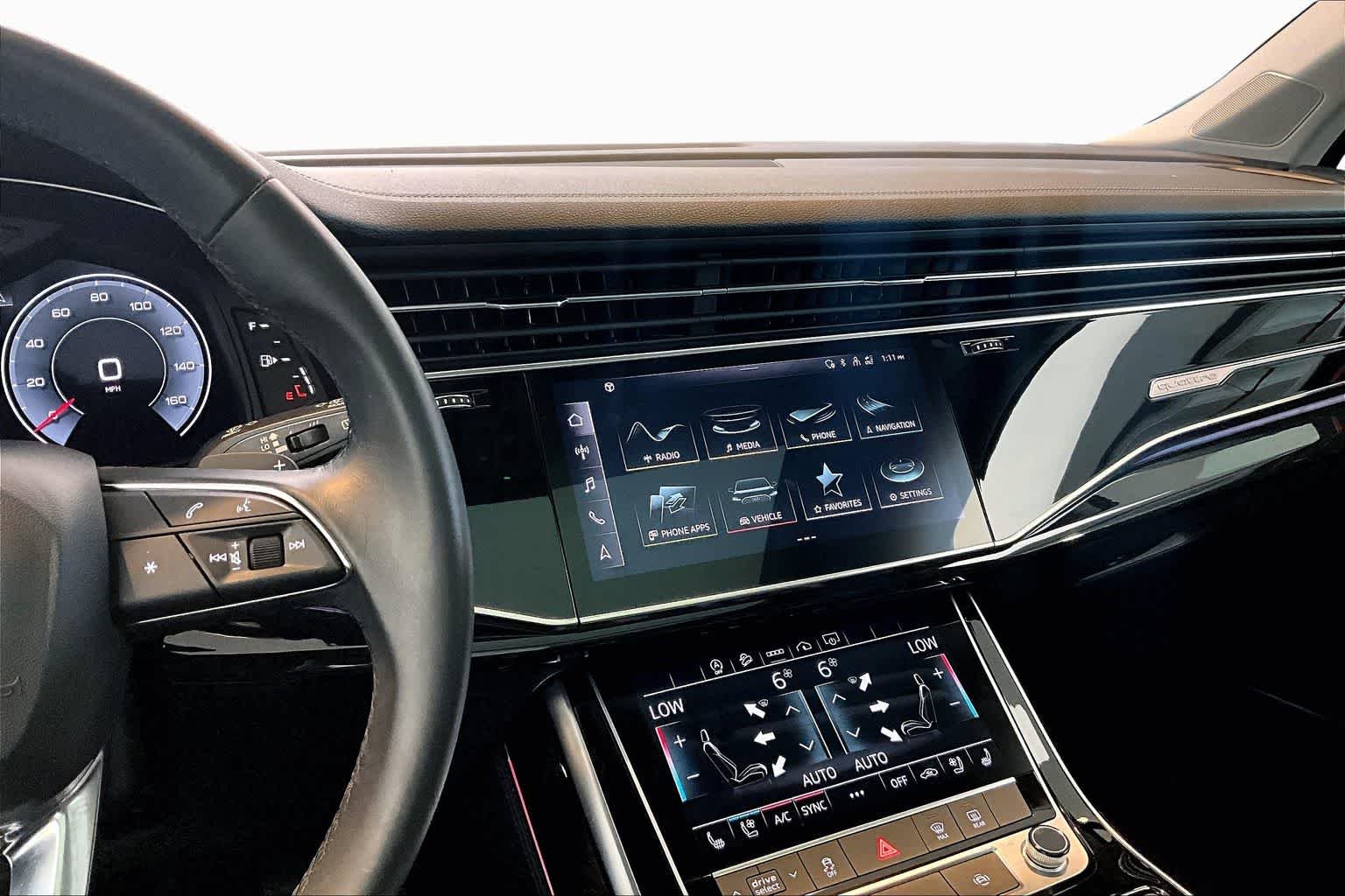 Used 2023 Glacier White Metallic Audi Premium Plus image 7