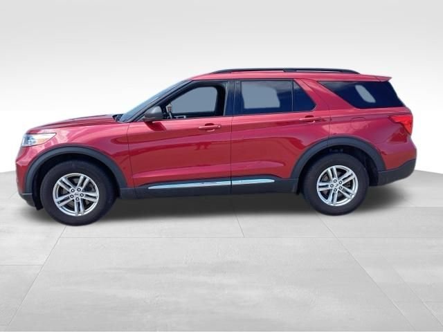 Used 2020 Red Metallic Ford XLT image 1