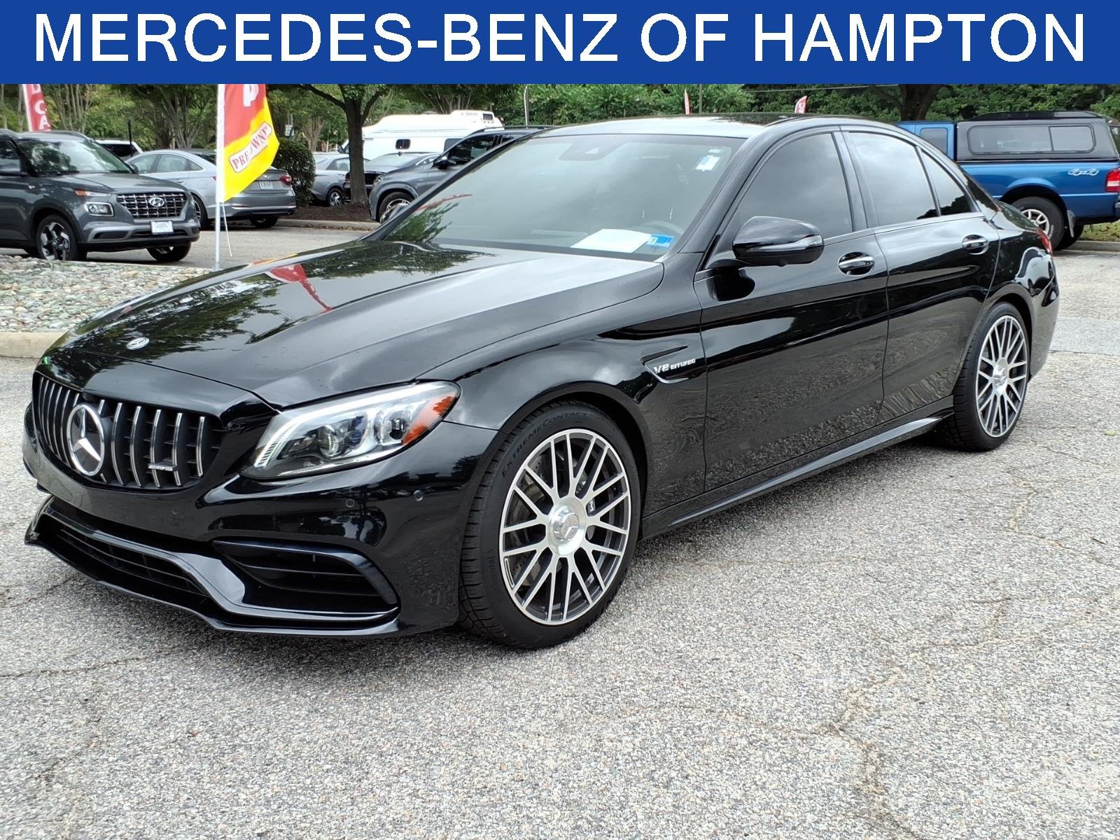 Used 2021 Black Mercedes-Benz AMG® C 63 image 1