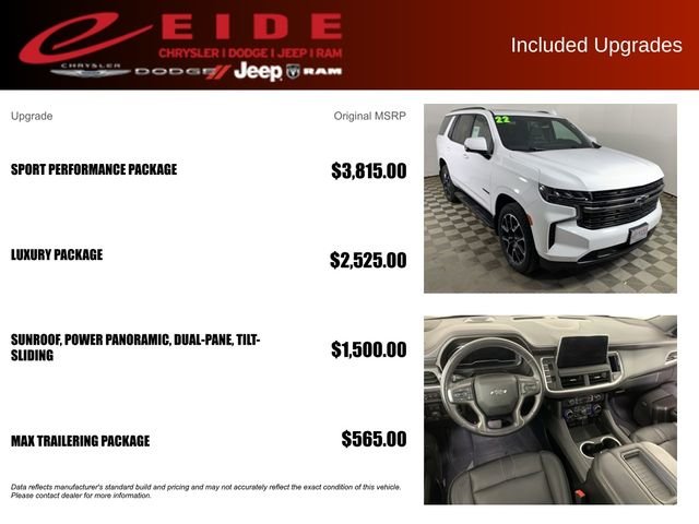 Used 2022 White Chevrolet RST image 13