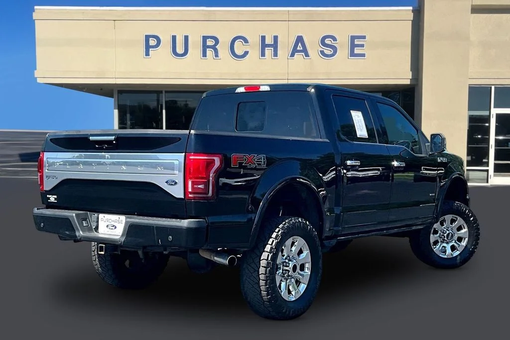 Used 2016 Shadow Black Ford Platinum image 6