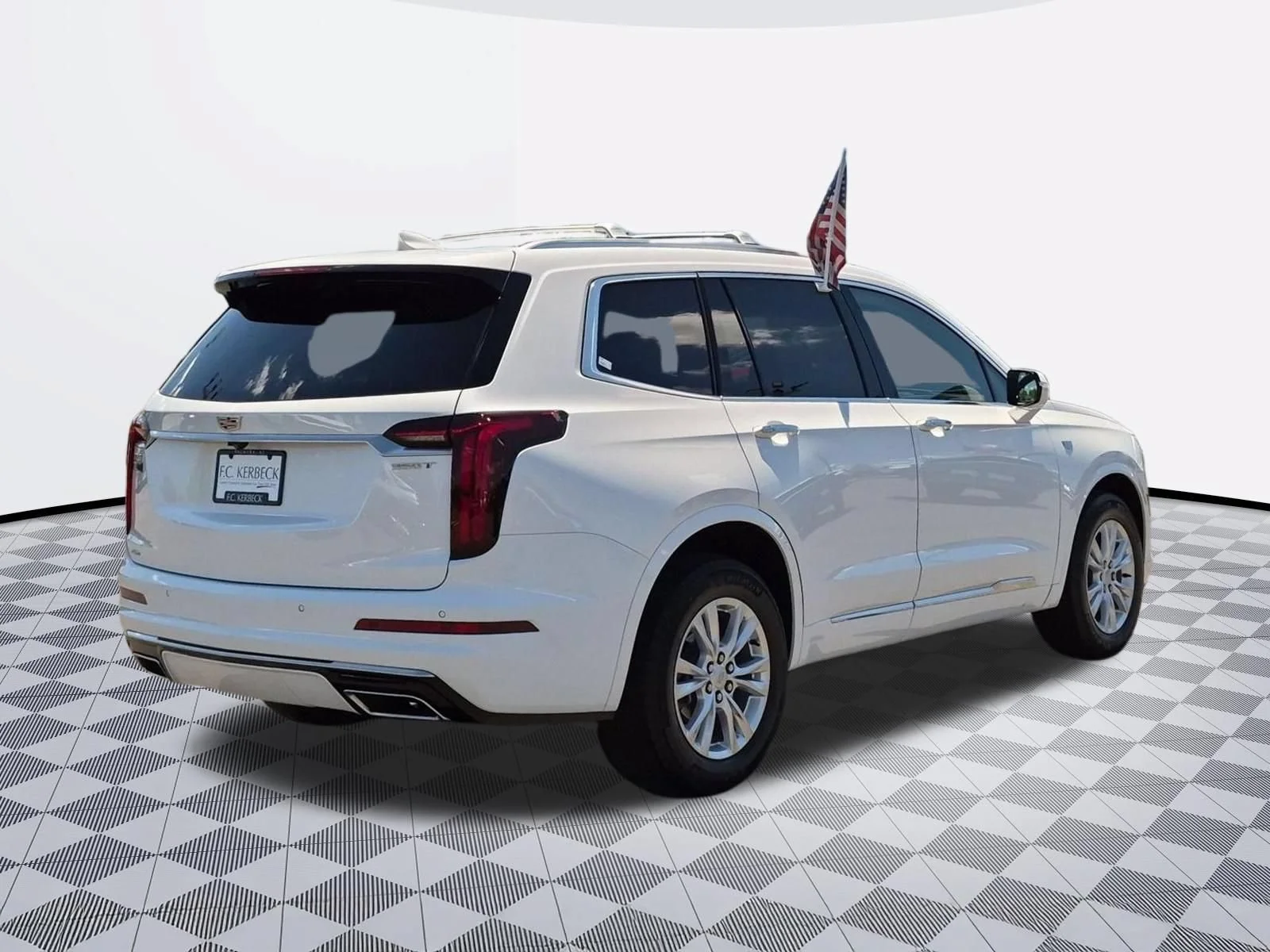 Used 2024 Crystal White Tricoat Cadillac AWD Luxury image 7