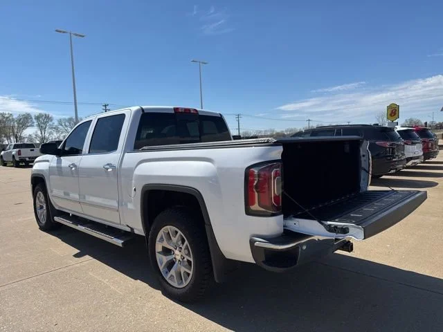 Used 2018 WHITE FROST TRICOAT GMC SLT image 7