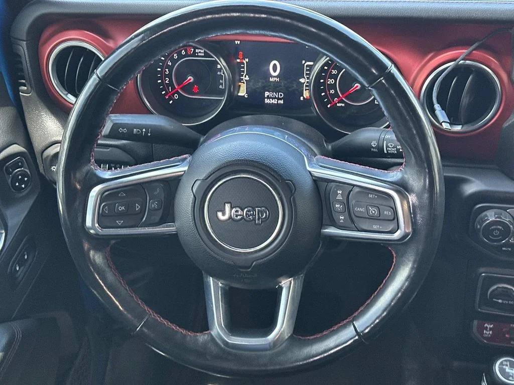 Used 2022 Blue Jeep Unlimited Rubicon image 21