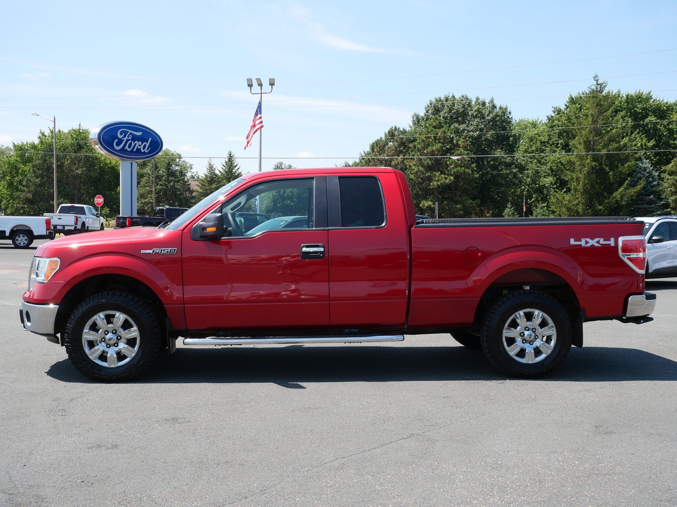 Used 2010 Ford F-150 XLT with VIN 1FTFX1EV7AKE60116 for sale in Northfield, Minnesota