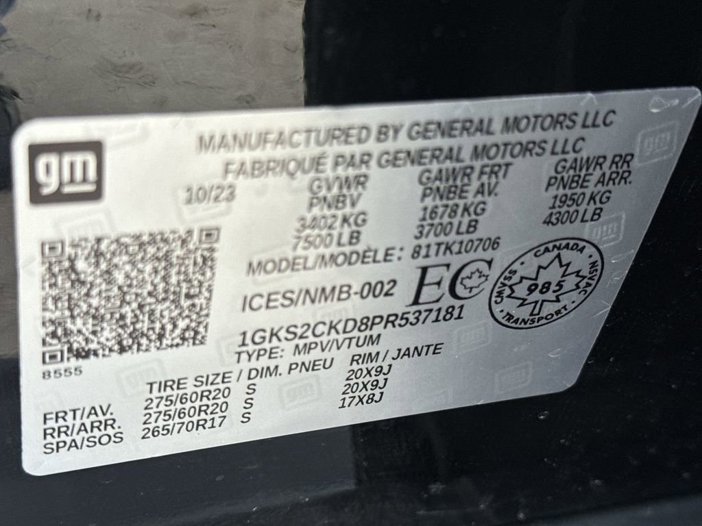 Used 2023 Onyx Black GMC AT4 image 35