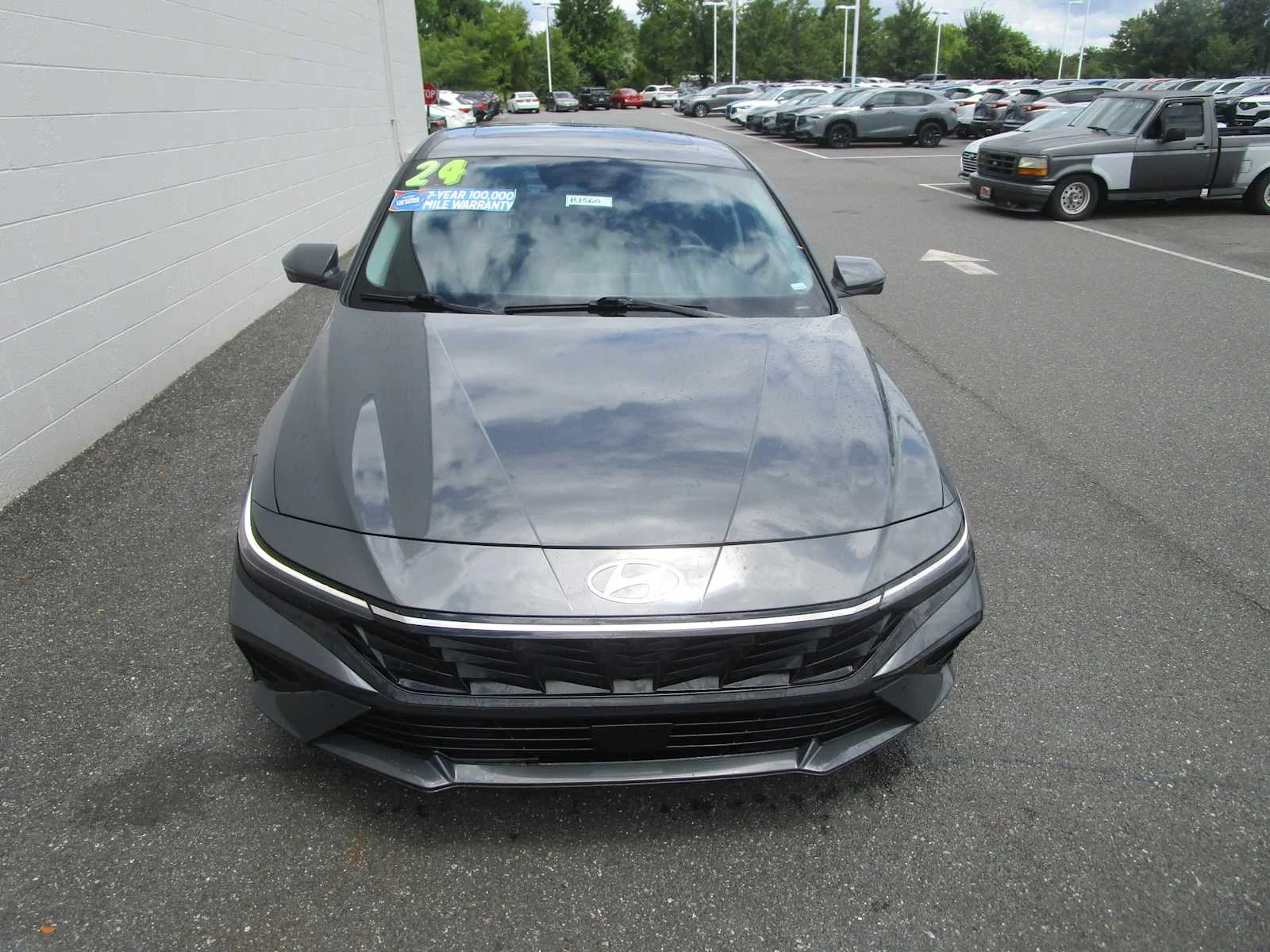 Certified Used 2024 Ecotronic Gray Hyundai Limited image 2
