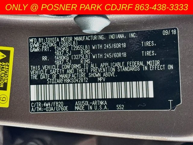 Used 2019 Brown Toyota LE image 31