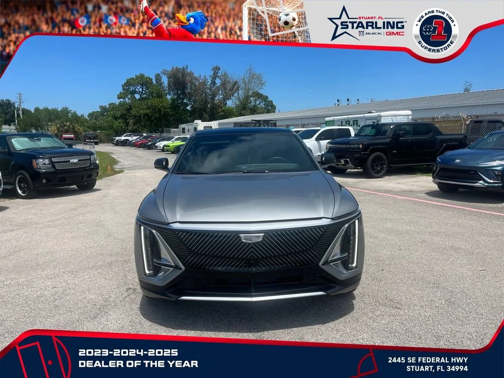 Used 2025 Argent Silver Metallic Cadillac Luxury 1 image 3