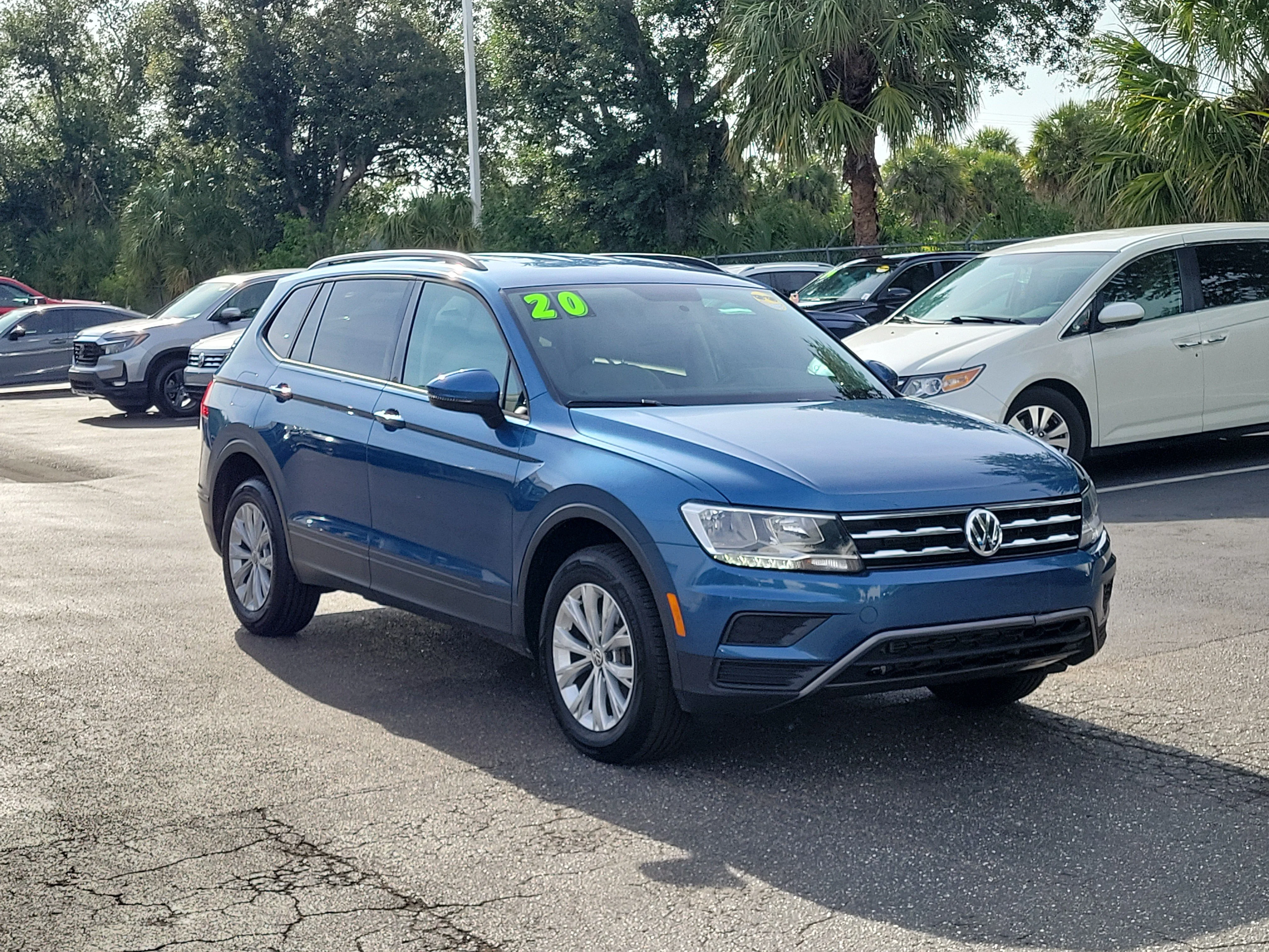 Used 2020 Volkswagen Tiguan S with VIN 3VV0B7AX8LM046127 for sale in Port Charlotte, FL