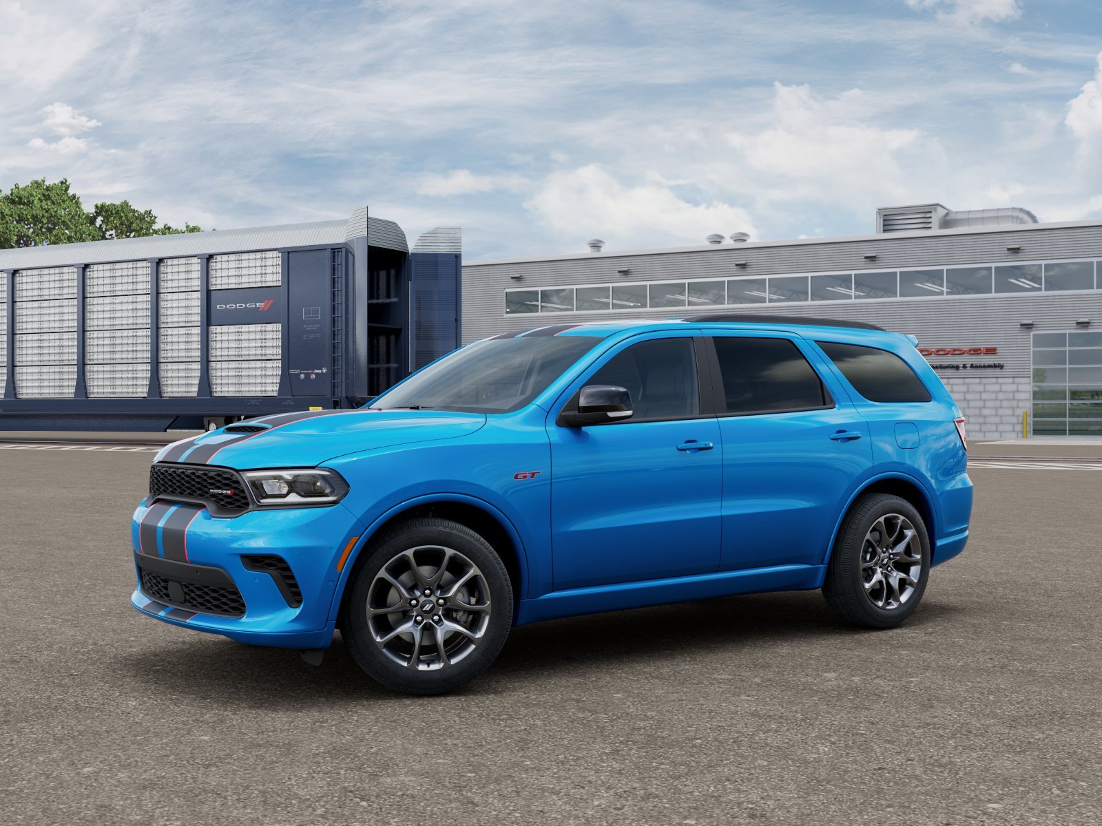 New 2026 B5 Blue Exterior Paint Dodge GT PLUS image 1
