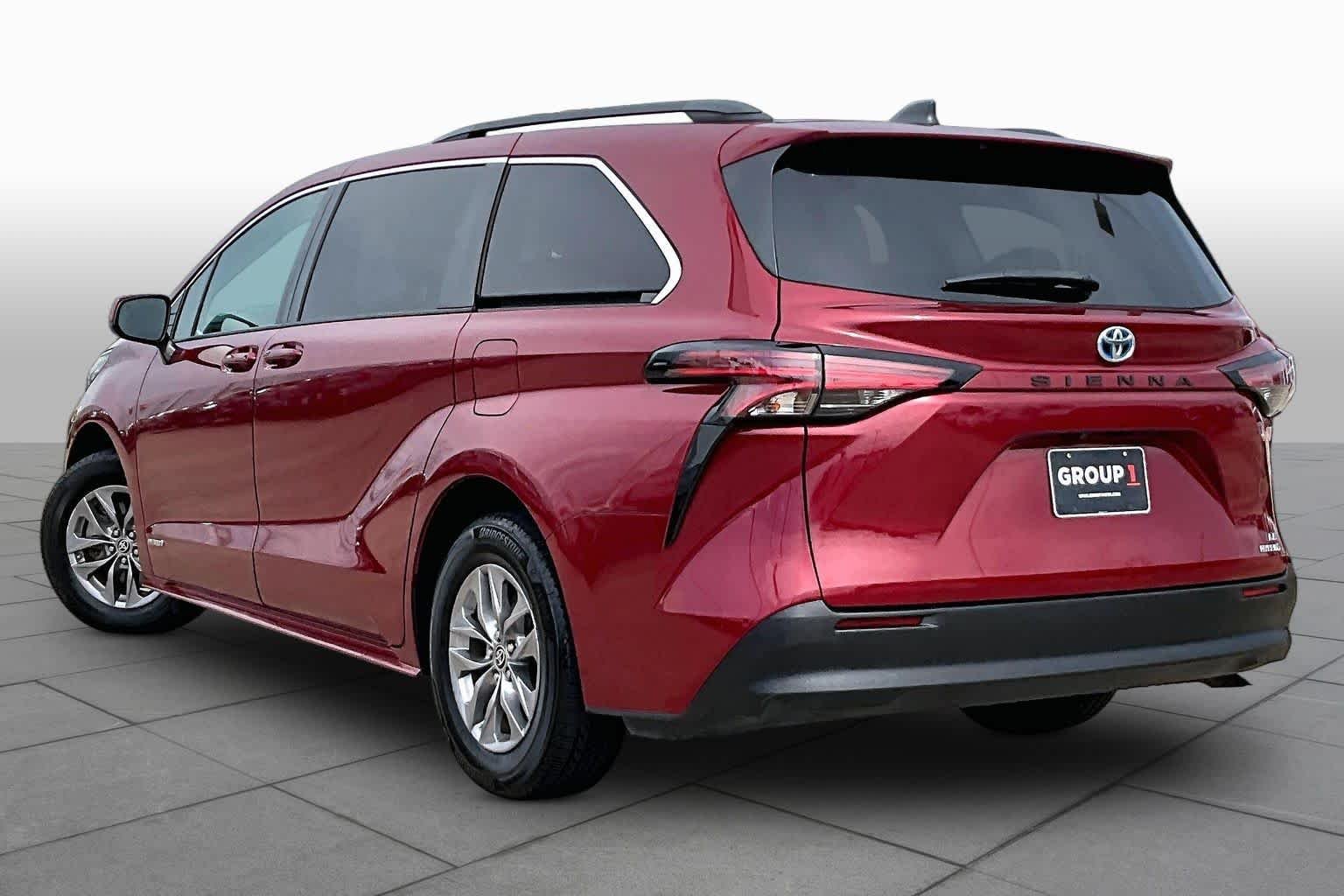 Used 2021 Ruby Flare Pearl Toyota LE image 12