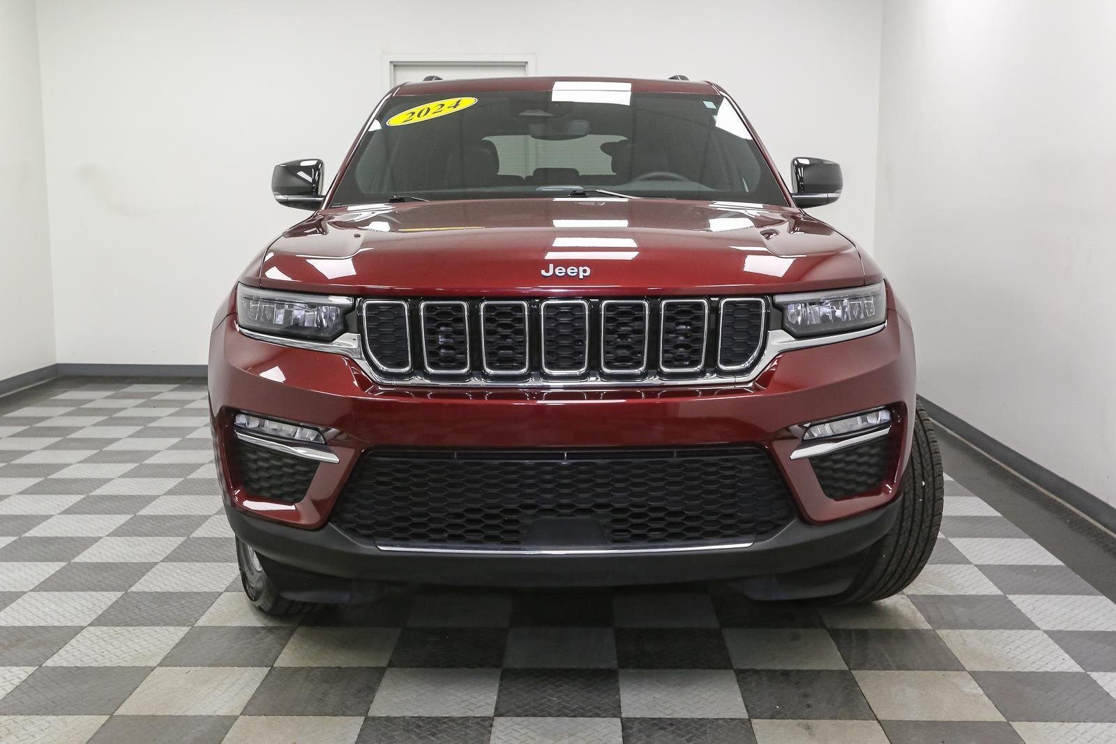 Used 2024 Velvet Red Pearlcoat Jeep LIMI image 3