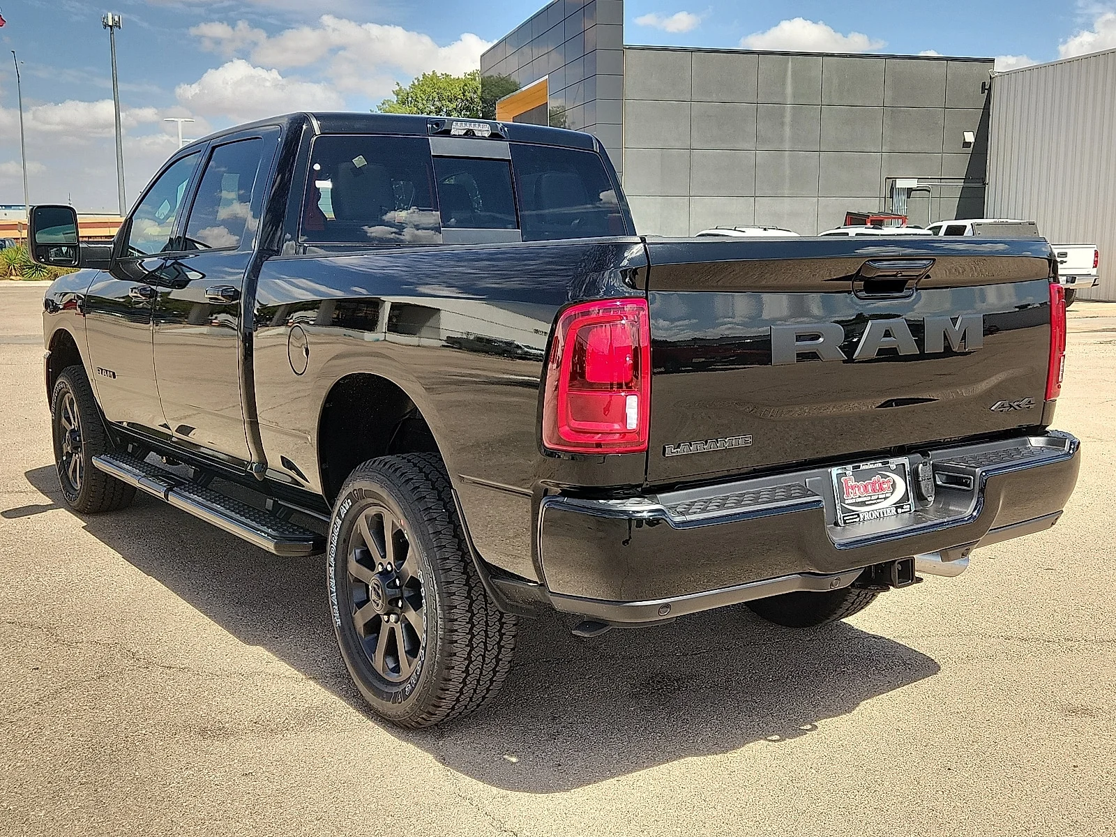 New 2027 Diamond Black Crystal Pearl-Coat  Paint Ram LARAMIE CREW CAB 4X4 6