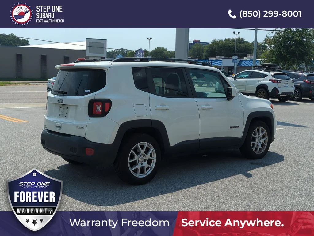 Used 2020 White Jeep Latitude image 7