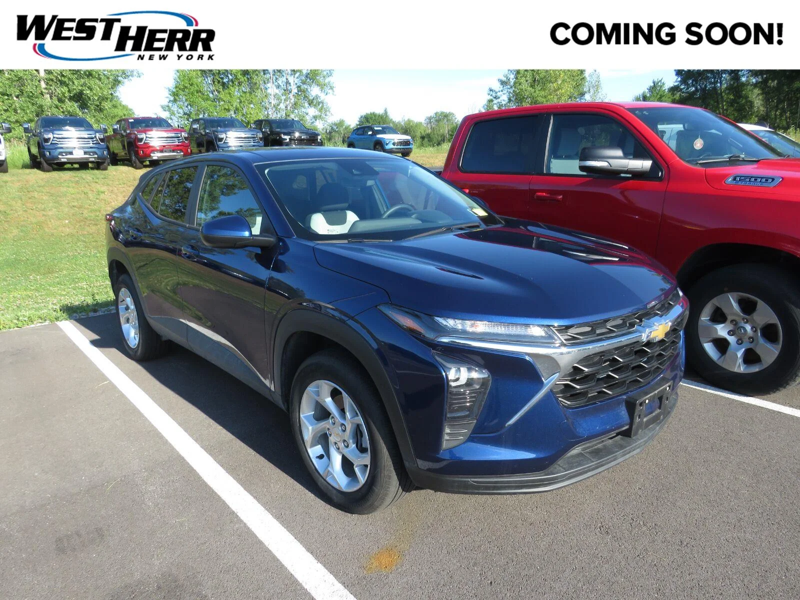 Used 2024 Blue Glow Metallic Chevrolet LS image 1