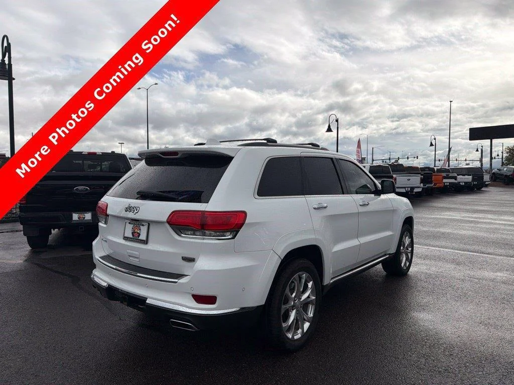 Used 2020 Bright White Clearcoat Jeep Summit image 2