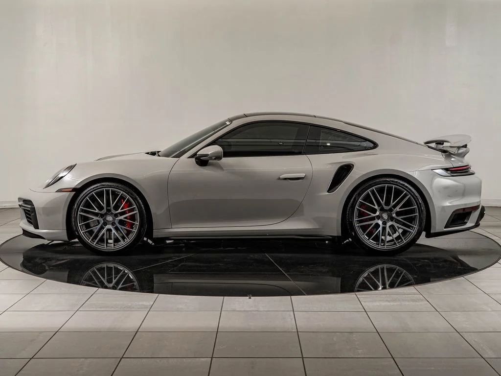 Certified Used 2023 Chalk Porsche Turbo image 2