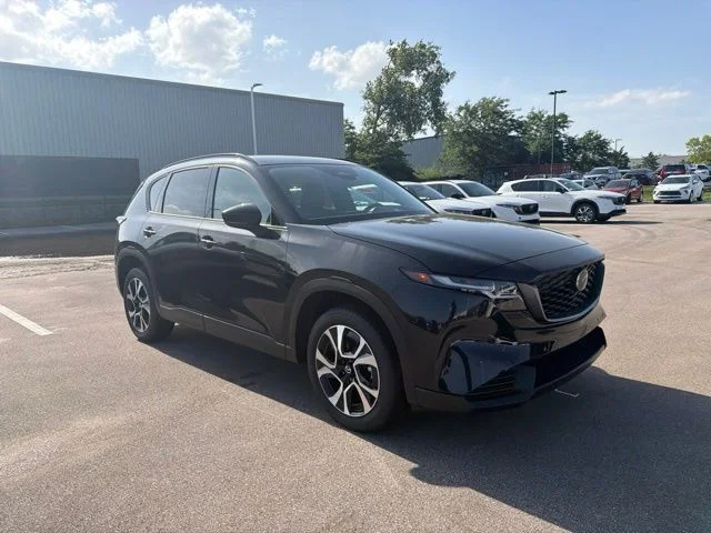New 2026 Jet Black Mica Mazda 2.5 S Preferred AWD image 1