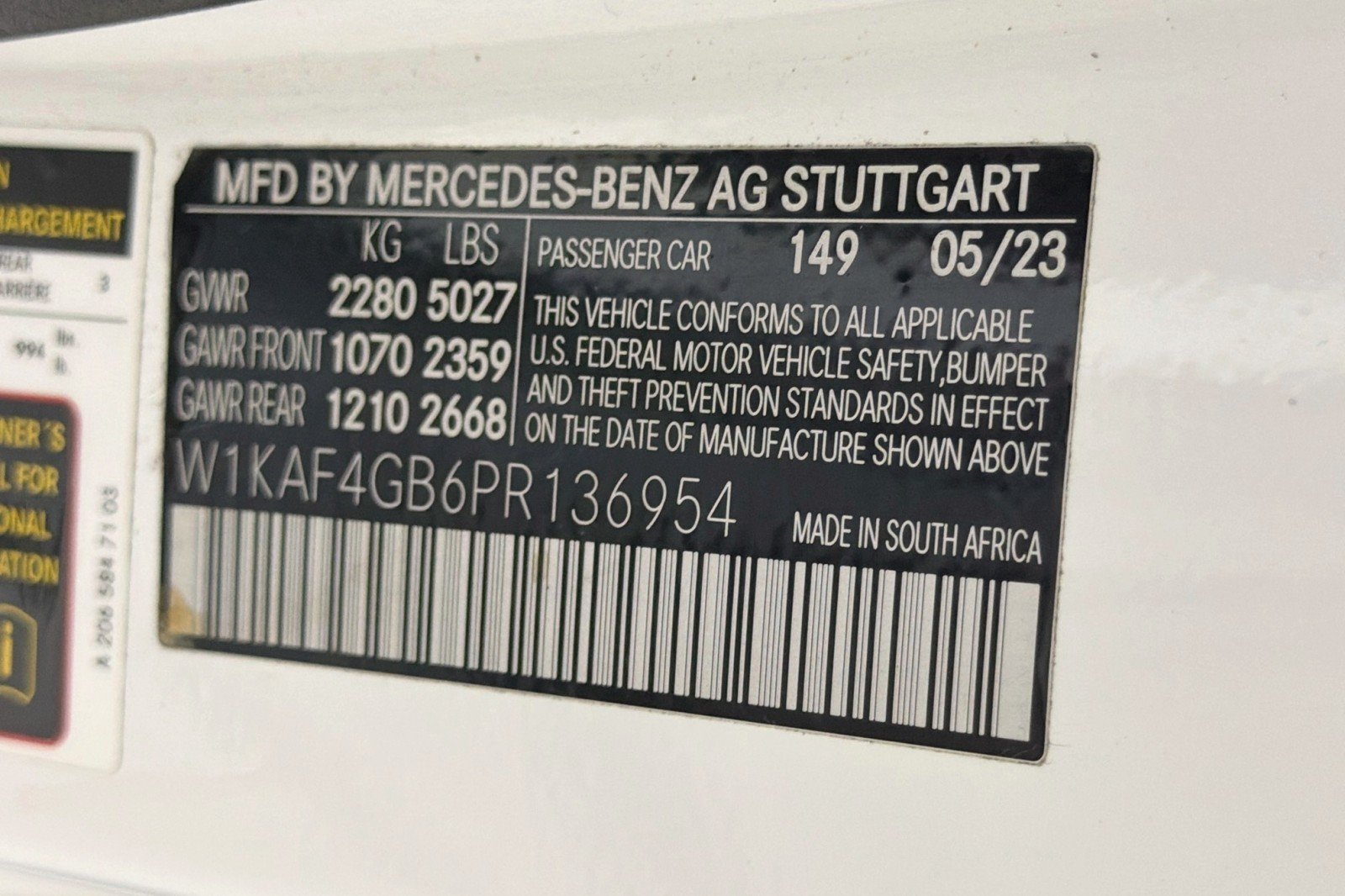 Certified Used 2023 Polar White Mercedes-Benz C 300 image 26