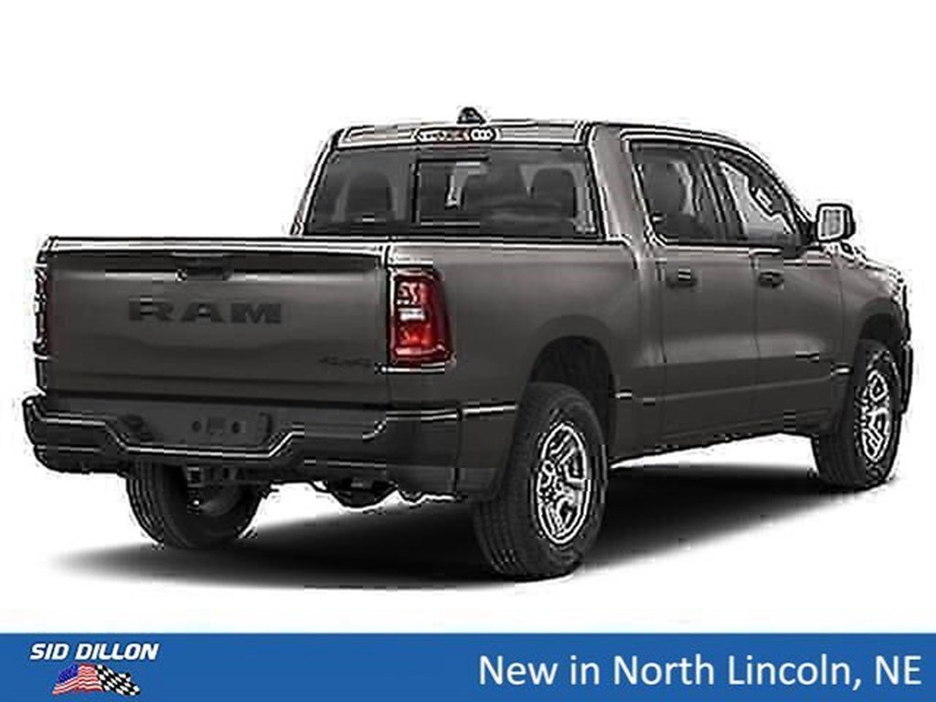 New 2026 Silver Zynith Exterior Paint RAM Express Crew Cab 4x4 5