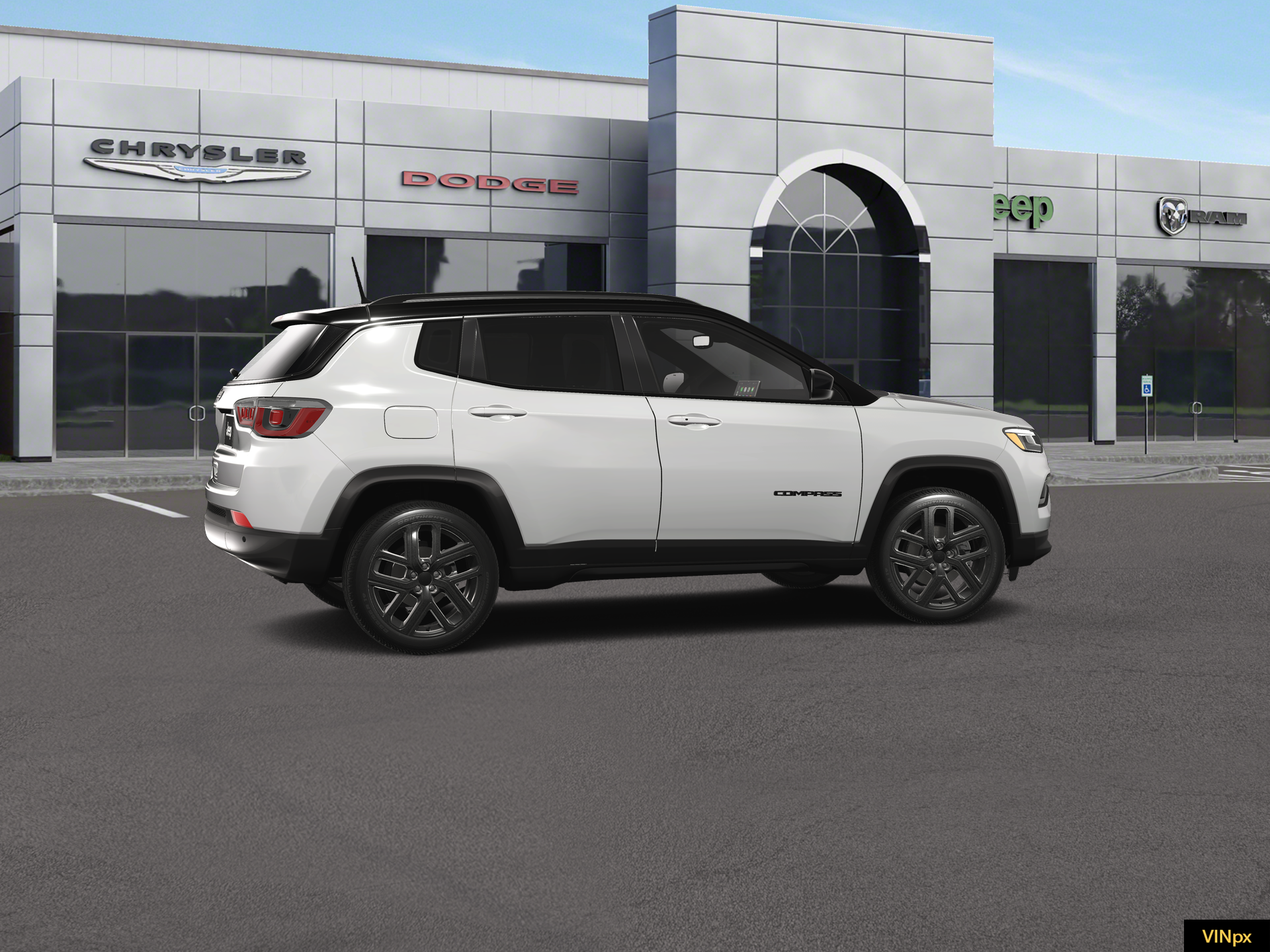 New 2026 Bright White Clear-Coat Exterior Paint Jeep Limited Altitude image 15