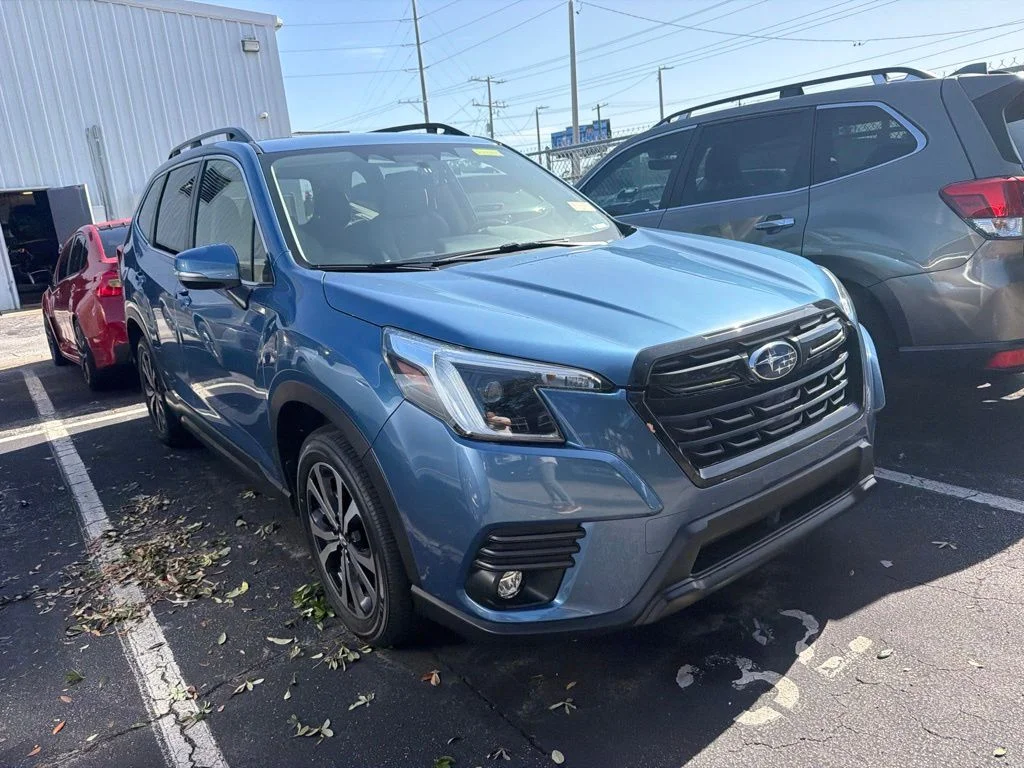Certified Used 2024 Blue Subaru Limited image 3