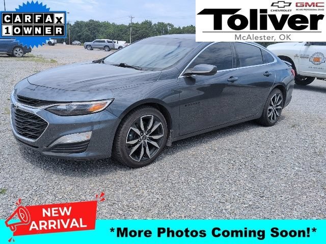 Used 2020 SHADOW GRAY METALLIC Chevrolet RS image 1