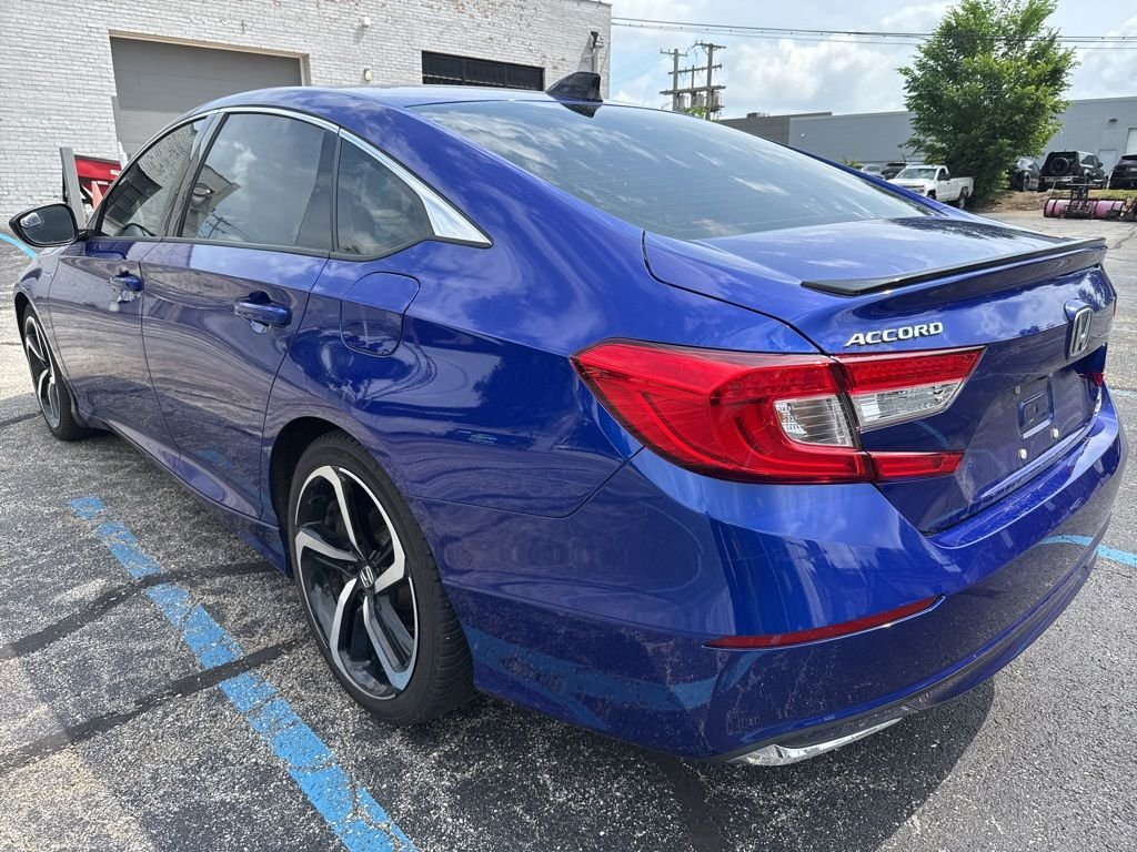 Used 2022 Blue Honda Sport image 3