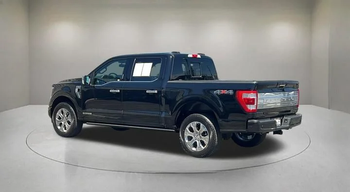 Certified Used 2023 Agate Black Metallic Ford Platinum image 3
