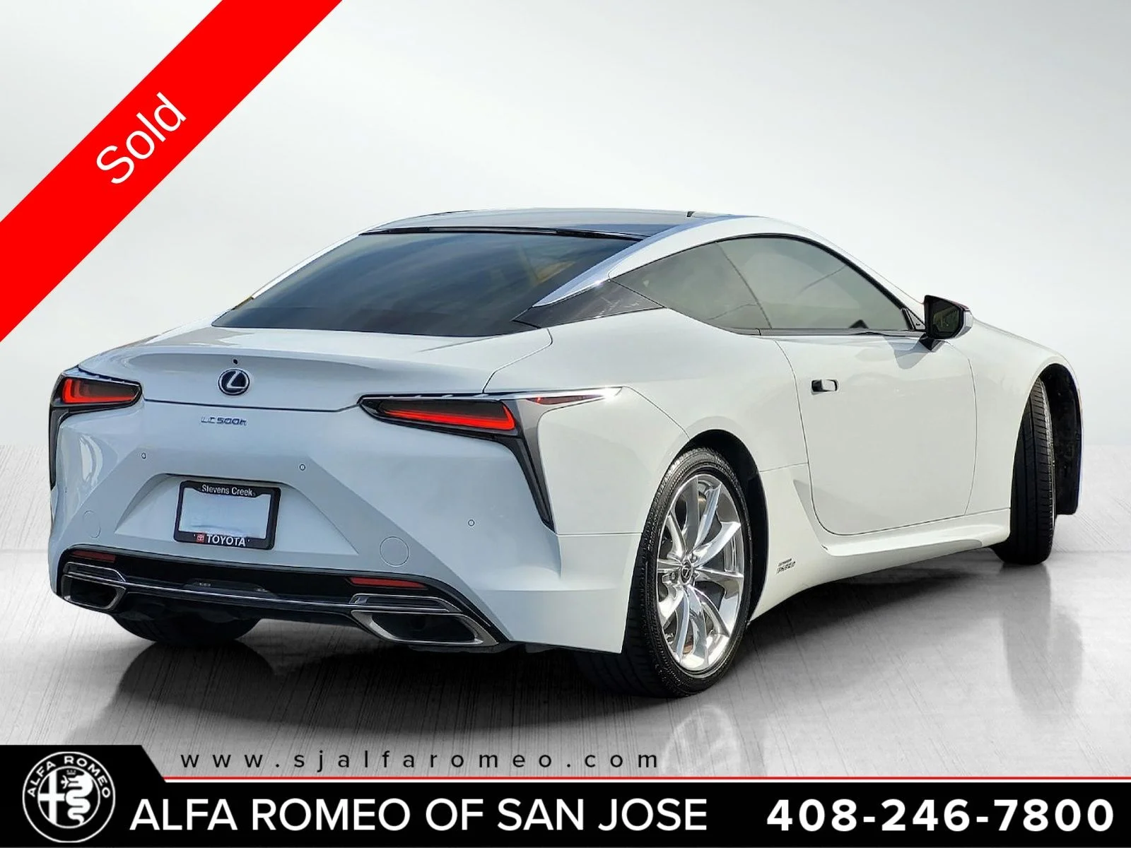 Used 2019 White Lexus 500h image 3