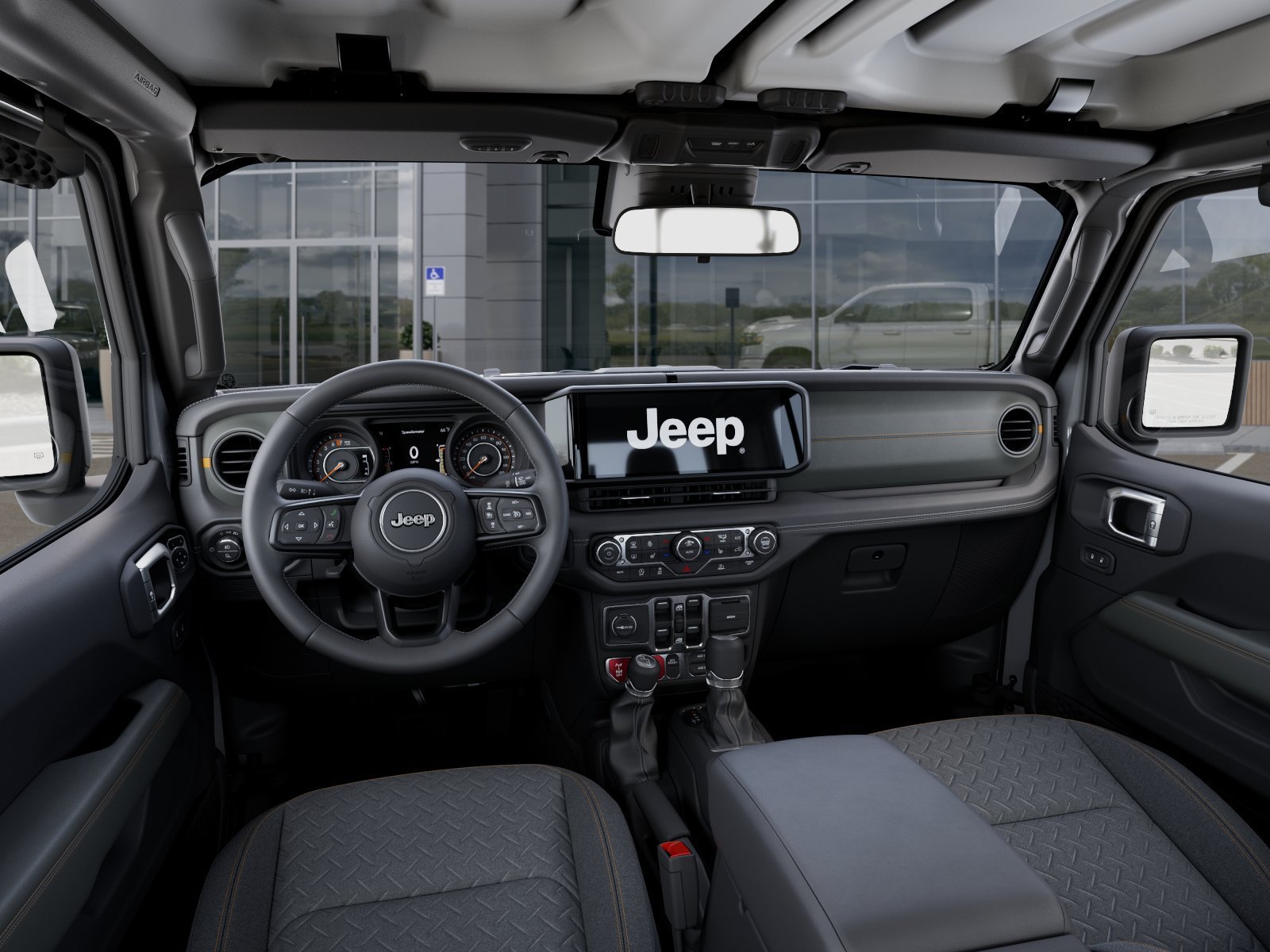 New 2026 Bright White Clearcoat Jeep Mojave image 14