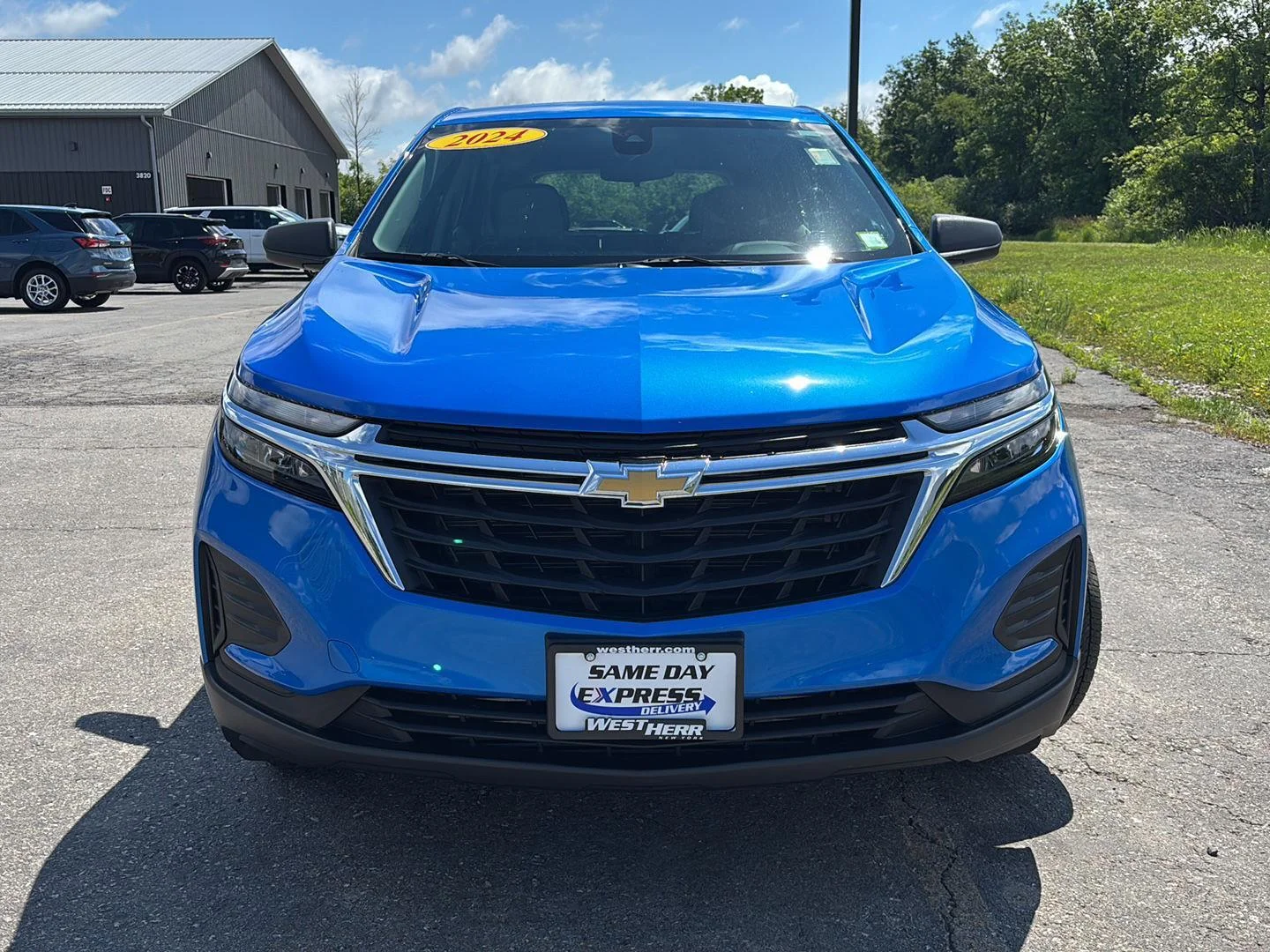 Used 2024 Riptide Blue Metallic Chevrolet LS image 2